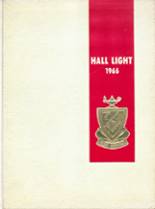 Hall High & Vocational School 1966 yearbook cover photo
