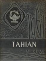 Taneytown High School 1961 yearbook cover photo