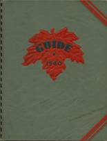1940 Ashland High School Yearbook from Ashland, Ohio cover image