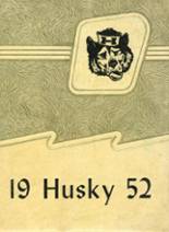 Hughson High School 1952 yearbook cover photo