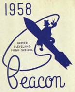 1958 Cleveland High School Yearbook from St. louis, Missouri cover image