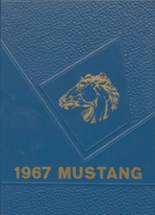 Roberts High School 1967 yearbook cover photo