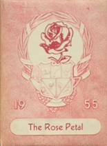 Glen Rose High School 1955 yearbook cover photo