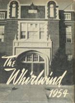 Floydada High School 1954 yearbook cover photo