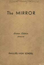 Phillips High School 1943 yearbook cover photo