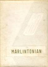 Marlinton High School 1960 yearbook cover photo
