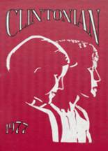 Clinton High School 1977 yearbook cover photo