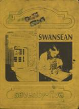 Swansea High School 1975 yearbook cover photo
