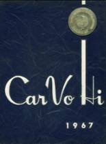 Carver Vocational-Technical High School 454 1967 yearbook cover photo