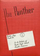 Powell High School 1962 yearbook cover photo