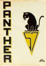 Antioch High School 1957 yearbook cover photo