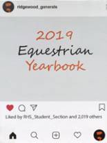 Ridgewood High School 2019 yearbook cover photo