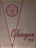 St. John Vianney High School 1957 yearbook cover photo