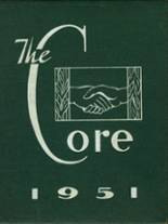 Louisa County High School 1951 yearbook cover photo