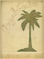 Palm Beach High School 1945 yearbook cover photo