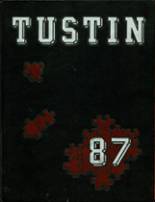 Tustin High School 1987 yearbook cover photo