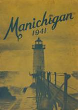 Manistee High School 1941 yearbook cover photo
