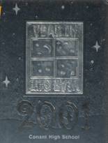 2001 Conant High School Yearbook from Jaffrey, New Hampshire cover image
