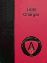 Albuquerque Academy 1985 yearbook cover photo