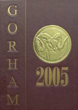 Gorham High School 2005 yearbook cover photo