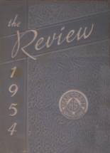 Marshall High School 1954 yearbook cover photo