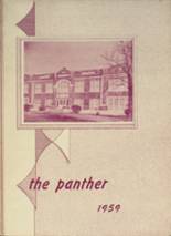 Parker Rural High School 1959 yearbook cover photo