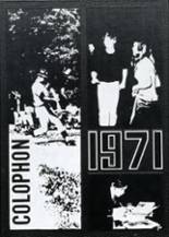 1971 Notre Dame Catholic High School Yearbook from Bridgeport, Connecticut cover image