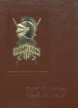 Hamilton High School 1981 yearbook cover photo