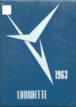 Lourdes High School 1963 yearbook cover photo