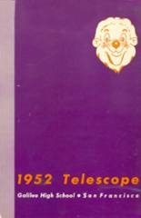 Galileo High School 1952 yearbook cover photo