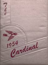 Taylor County High School 1954 yearbook cover photo