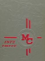 Mt. Clemens High School 1972 yearbook cover photo