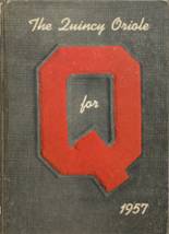 1957 Quincy High School Yearbook from Quincy, Michigan cover image