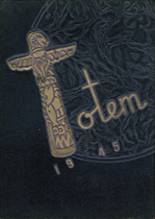 Sewanhaka High School 1945 yearbook cover photo