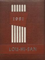 Loudon High School 1961 yearbook cover photo