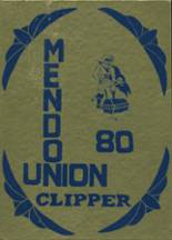 Mendon Union High School 1980 yearbook cover photo