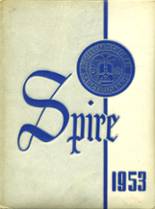 St. John's Preparatory 1953 yearbook cover photo