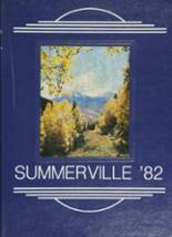 Summerville Union High School 1982 yearbook cover photo