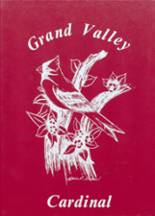 Grand Valley High School 1984 yearbook cover photo