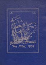 North Haven Community High School 1954 yearbook cover photo