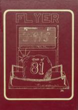 1981 Flandreau High School Yearbook from Flandreau, South Dakota cover image