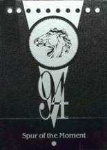 1994 Montabella High School Yearbook from Blanchard, Michigan cover image