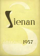 Siena High School 1957 yearbook cover photo