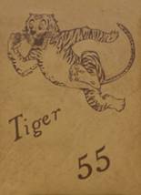 Fremont County High School 1955 yearbook cover photo