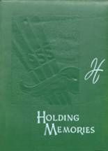 1955 Holdingford High School Yearbook from Holdingford, Minnesota cover image