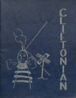 Clifton Springs High School 1953 yearbook cover photo