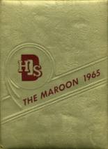 Delphos High School 1965 yearbook cover photo