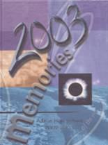 2003 Adrian High School Yearbook from Adrian, Oregon cover image