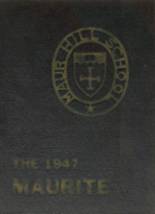 Maur Hill Preparatory 1947 yearbook cover photo