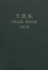 Taylor High School 1916 yearbook cover photo